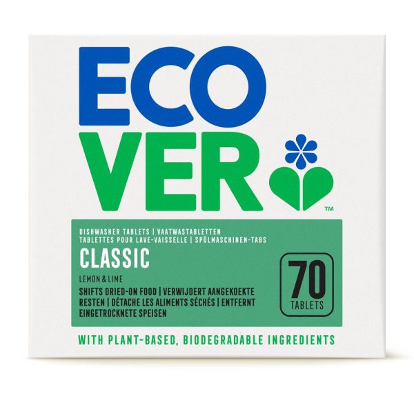 Ecover Dishwasher Tablets Classic 70 x 20g tablets on Sale