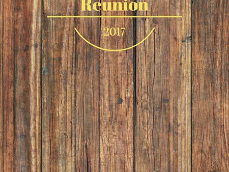 Wood Plank Reunion Backdrop Hot on Sale