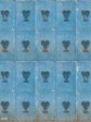 Metal Hearts Blue Valentines Day Backdrop Discount