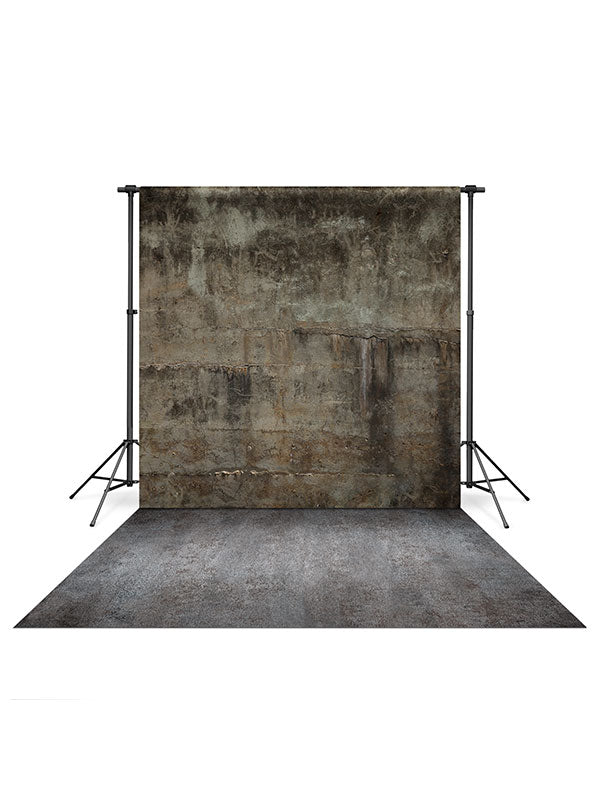 Turville Concrete Backdrop and Aged Concrete Floor Drop Bundle Cheap