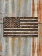 Wood Flag Wall Backdrop and Brown Dirt Floor Drop Bundle Discount