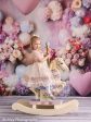 Pastel Valentine Photography Backdrop For Sale