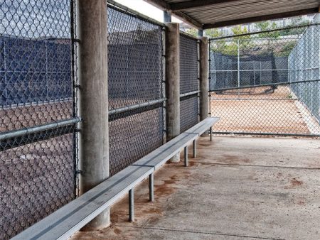 Baseball Dugout Sports Backdrop Online