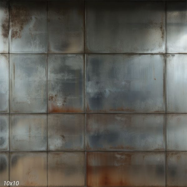 Rustic Industrial Metal Panels Photography Backdrop Hot on Sale