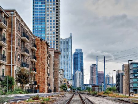 Austin Tracks Printed Photography Backdrop For Cheap