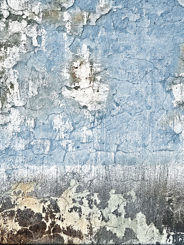 Worn Blue Grunge Wall Backdrop Cheap