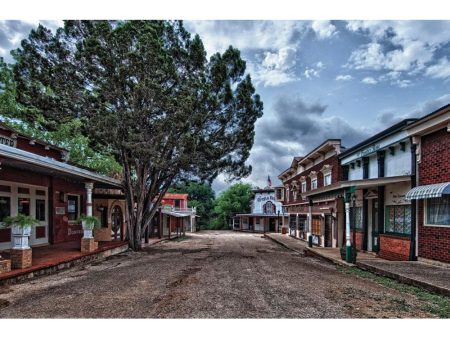 Old Town Street Digital Backdrop Download Supply