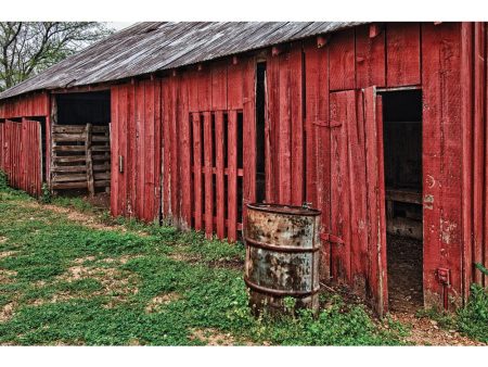 Red Barn Digital Backdrop Download Online now