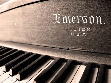 Emerson Piano   Photography Print Sale