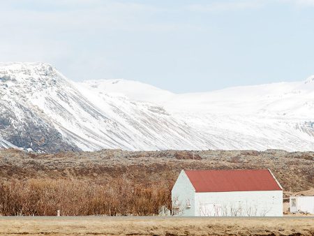 Barn at the Mountainside   Photography Print For Cheap