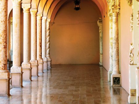 Arched Temple Photography Backdrop Fashion