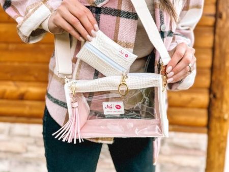 Clear Fan Girl Bag with Micro Card Holder Sale