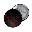 OG Demon Head Black Red Pin Online Sale