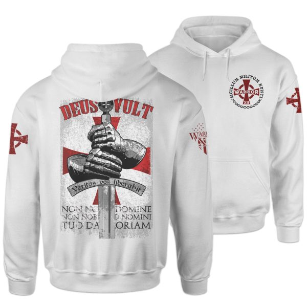 Deus Vult Hoodie For Sale