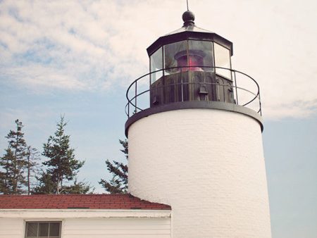 Bass Harbor Lighthouse   Photography Print Fashion