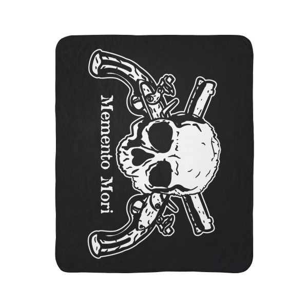 Memento Mori Fleece Sherpa Blanket Supply