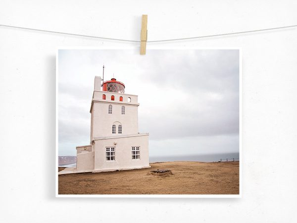 Lighthouse On The Cliffs   Photography Print For Sale